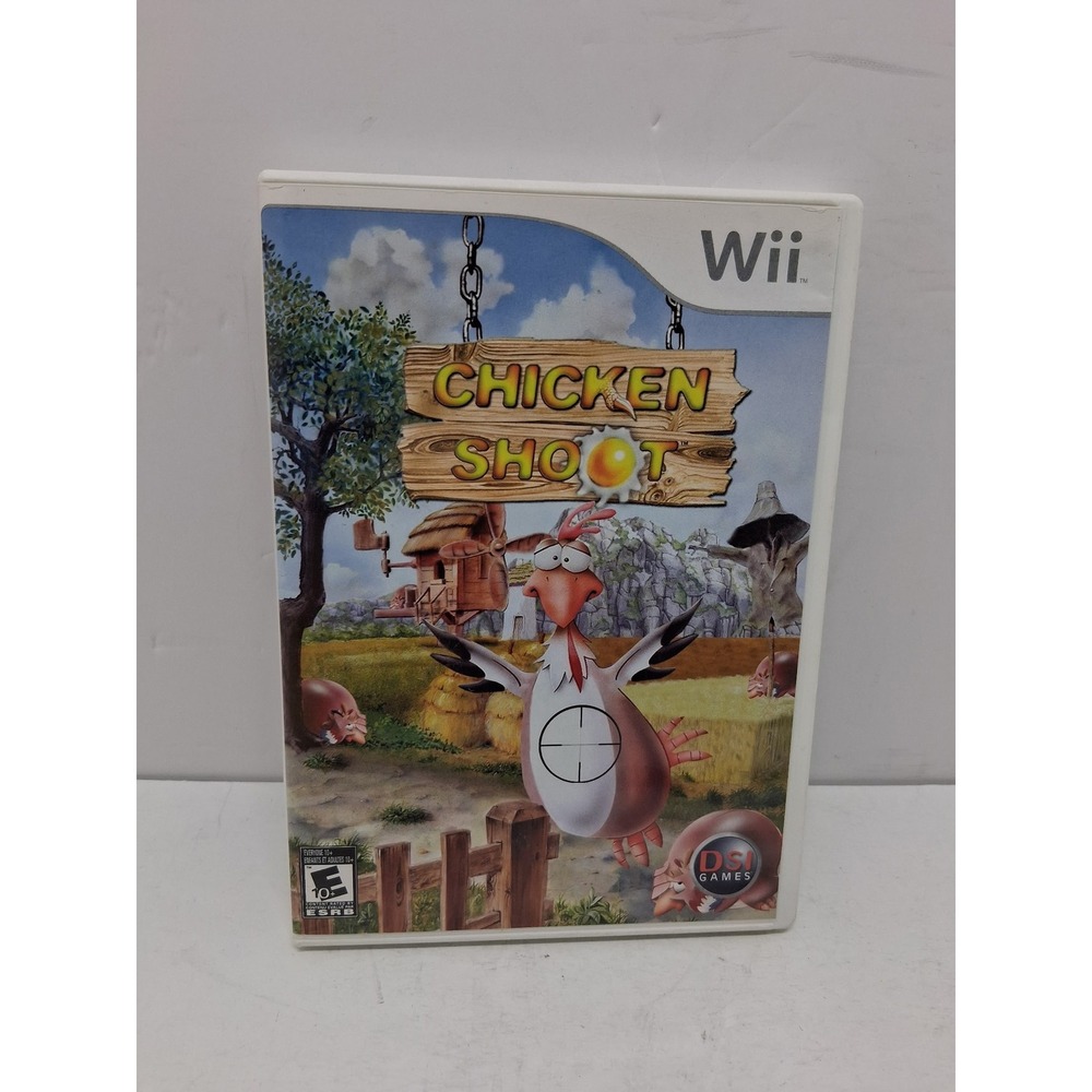 Chicken Shoot Nintendo Wii Game CIB Complete with Manual RVL-P-RCSE